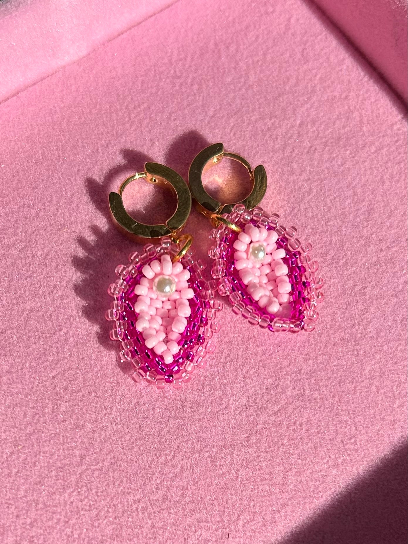 Vulva Gold Huggie Hoop Earrings