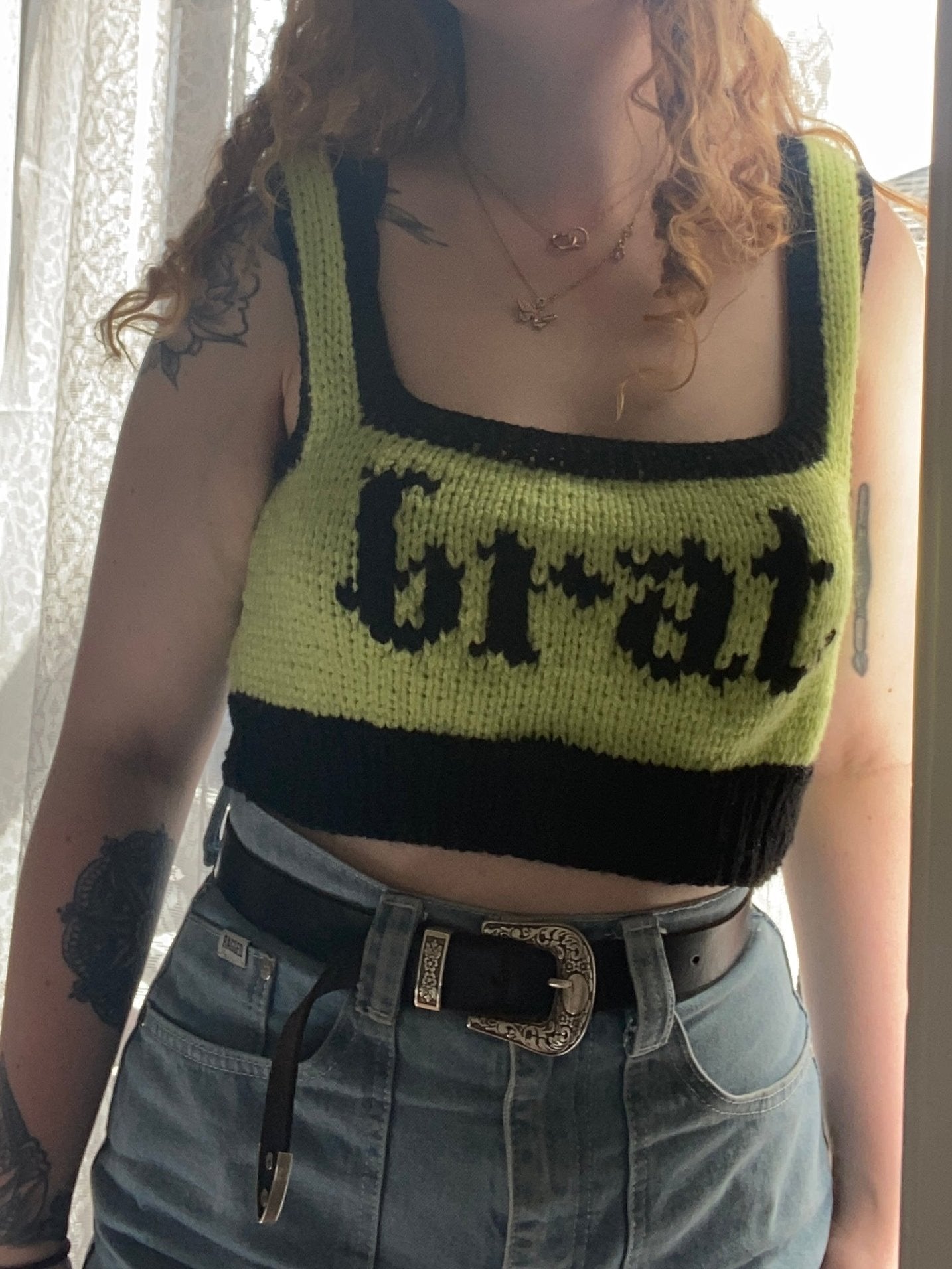 BRAT crop top