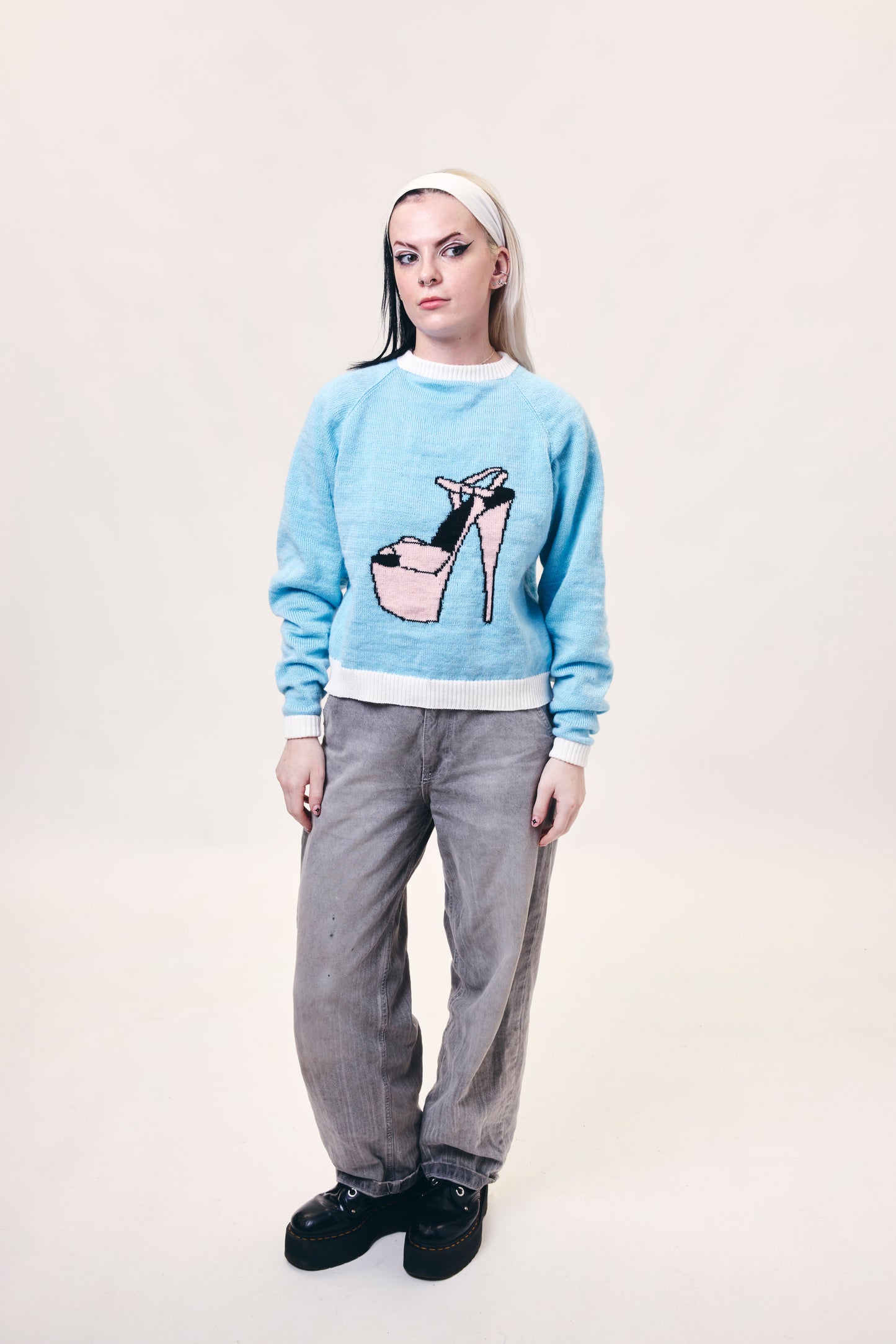 Pleaser heel sweater