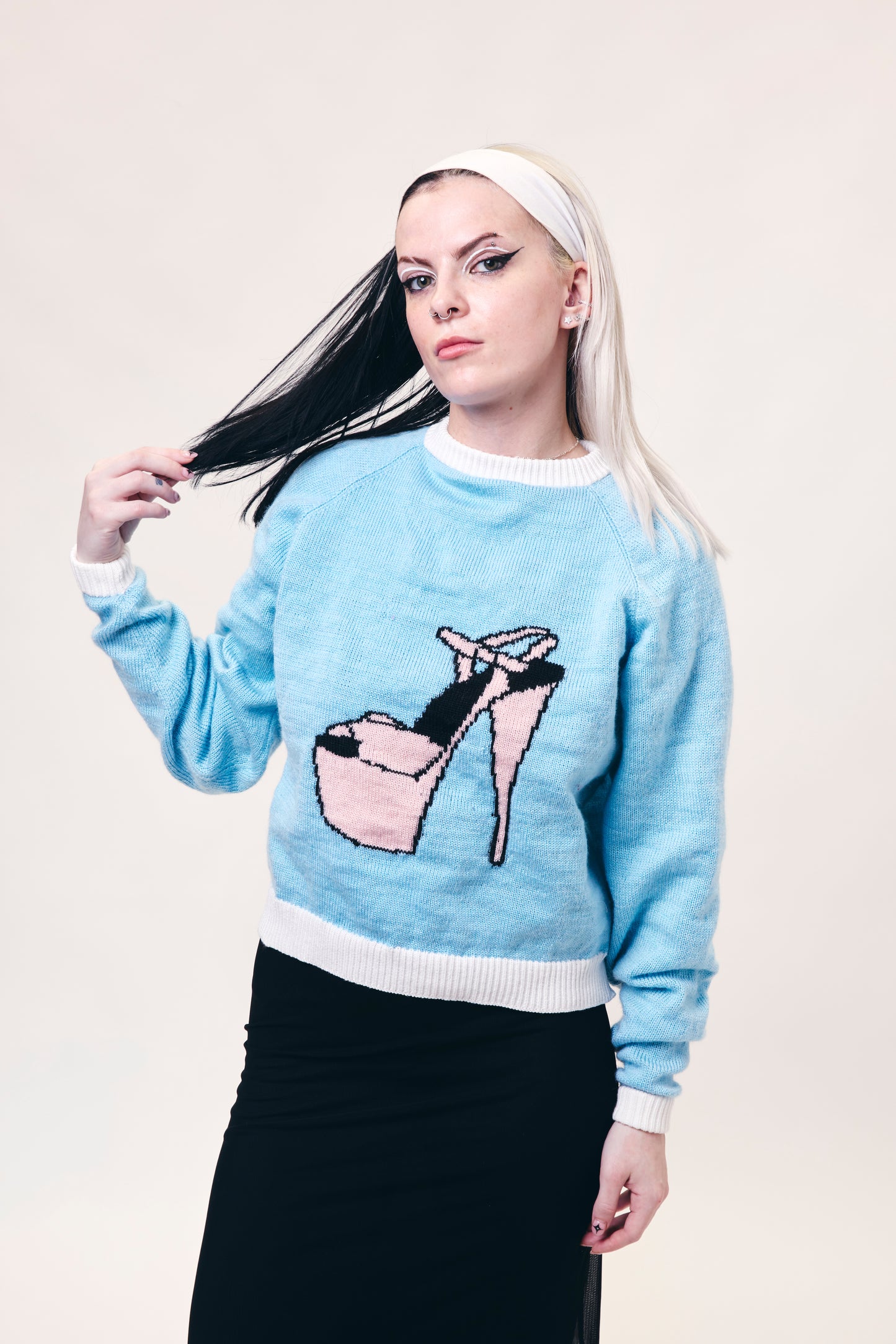 Pleaser heel sweater