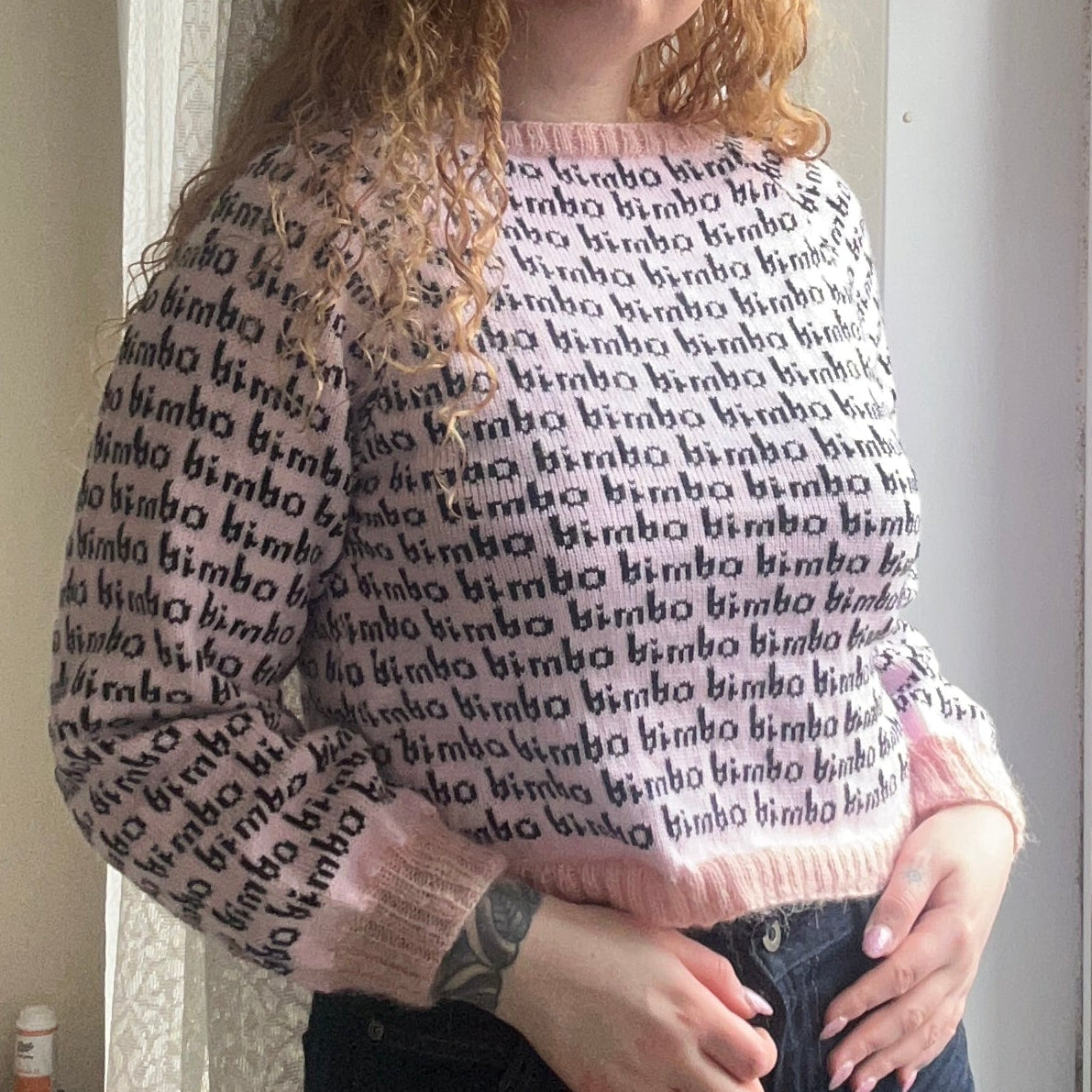 repeat bimbo sweater