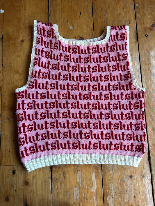 repeat slut vest