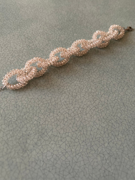 Silver chain bracelet
